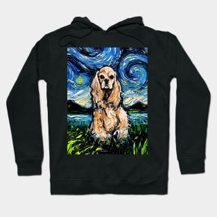 American Cocker Spaniel Night Hoodie